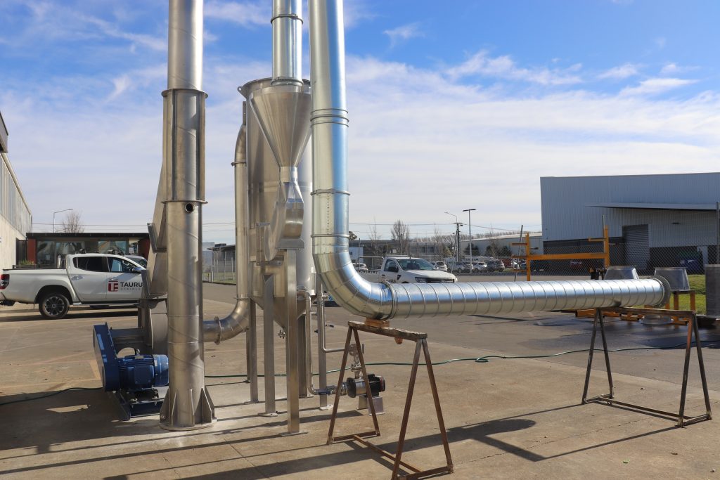 wet scrubber in fabrication process