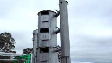 Filtration System for Ammonia and VOCs in Plastic Recycling